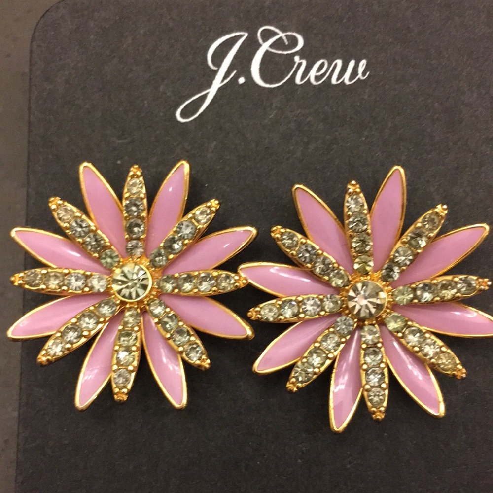 J. Crew Lavender earrings - Picture 2 of 4